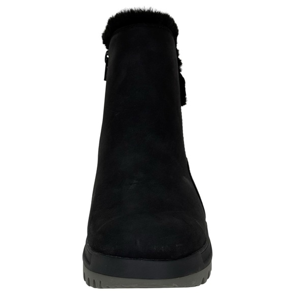 Baretraps Noemi Black Faux Leather Water-Resistant Womens Ankle Boots Size 9M - Picture 6 of 9